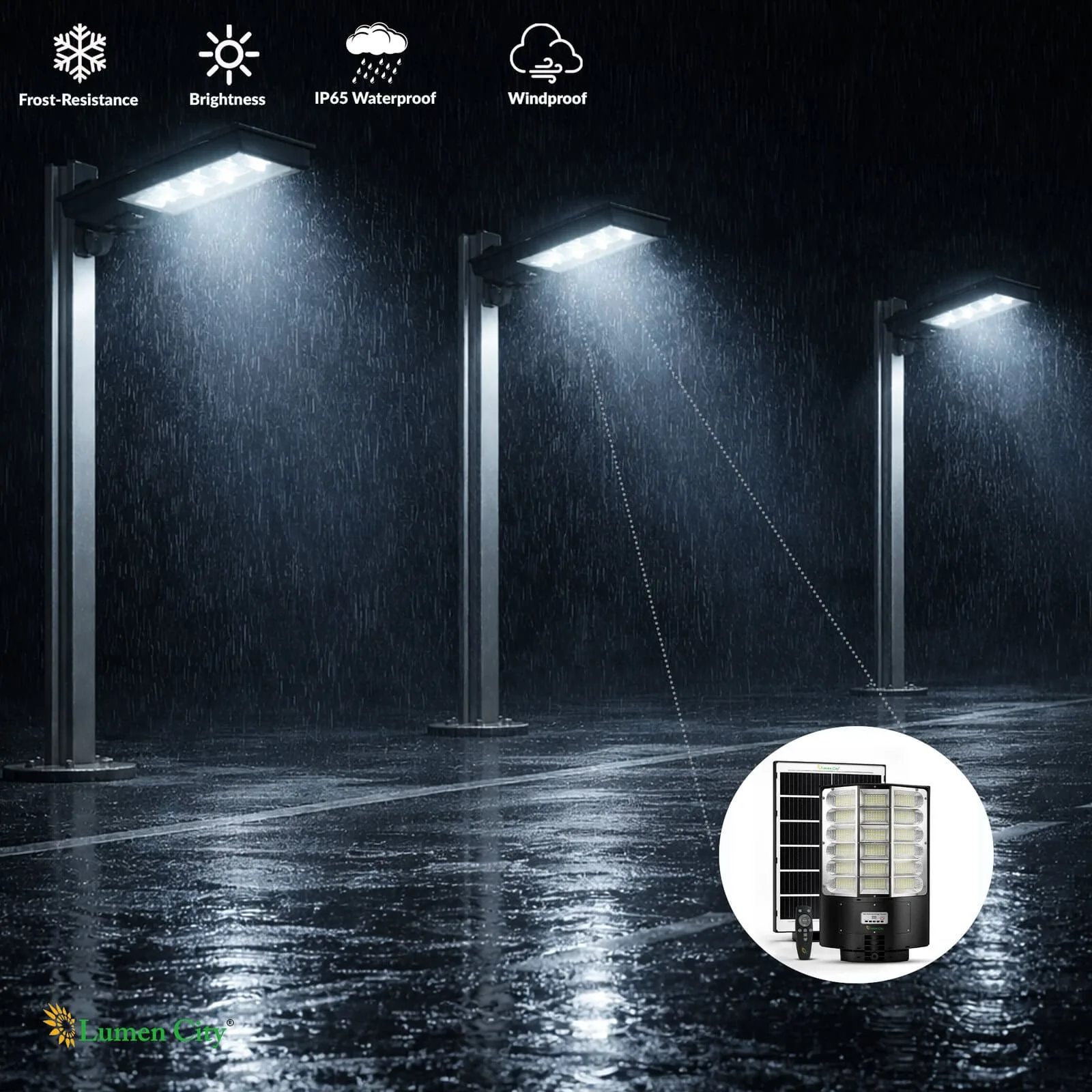 Estate Guard Lite 30 Watt Solar Street Light - Image 6