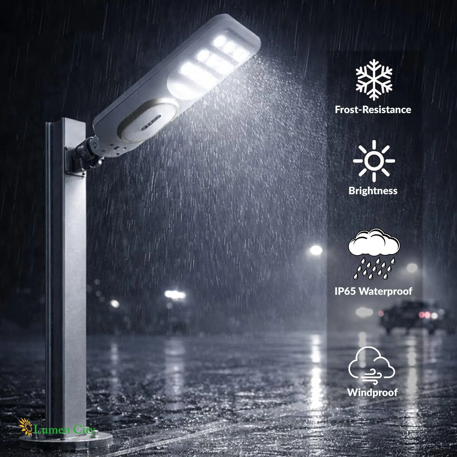 Estate Guard Elite 25 Watt Solar Street Light - Image 7