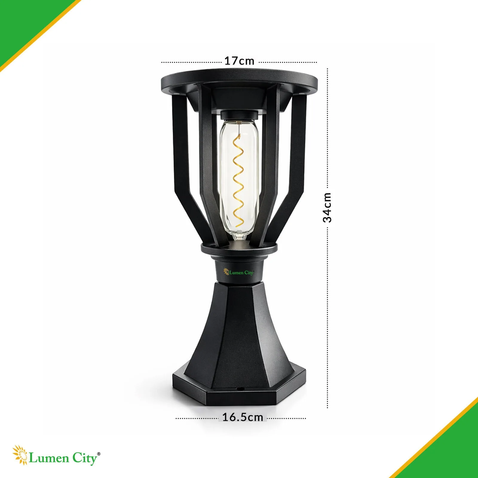 Solar Gate Pillar Light – Secret Model | Warm White | IP65 - Image 2