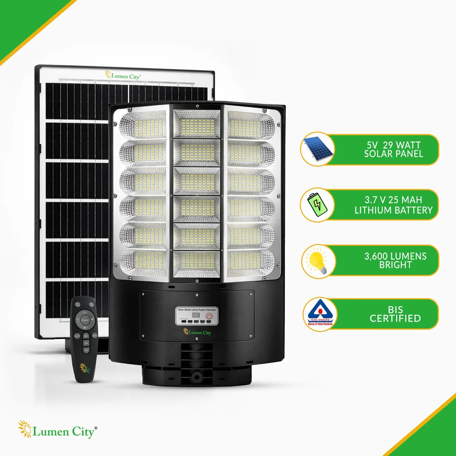 Estate Guard Lite 30 Watt Solar Street Light - Image 4
