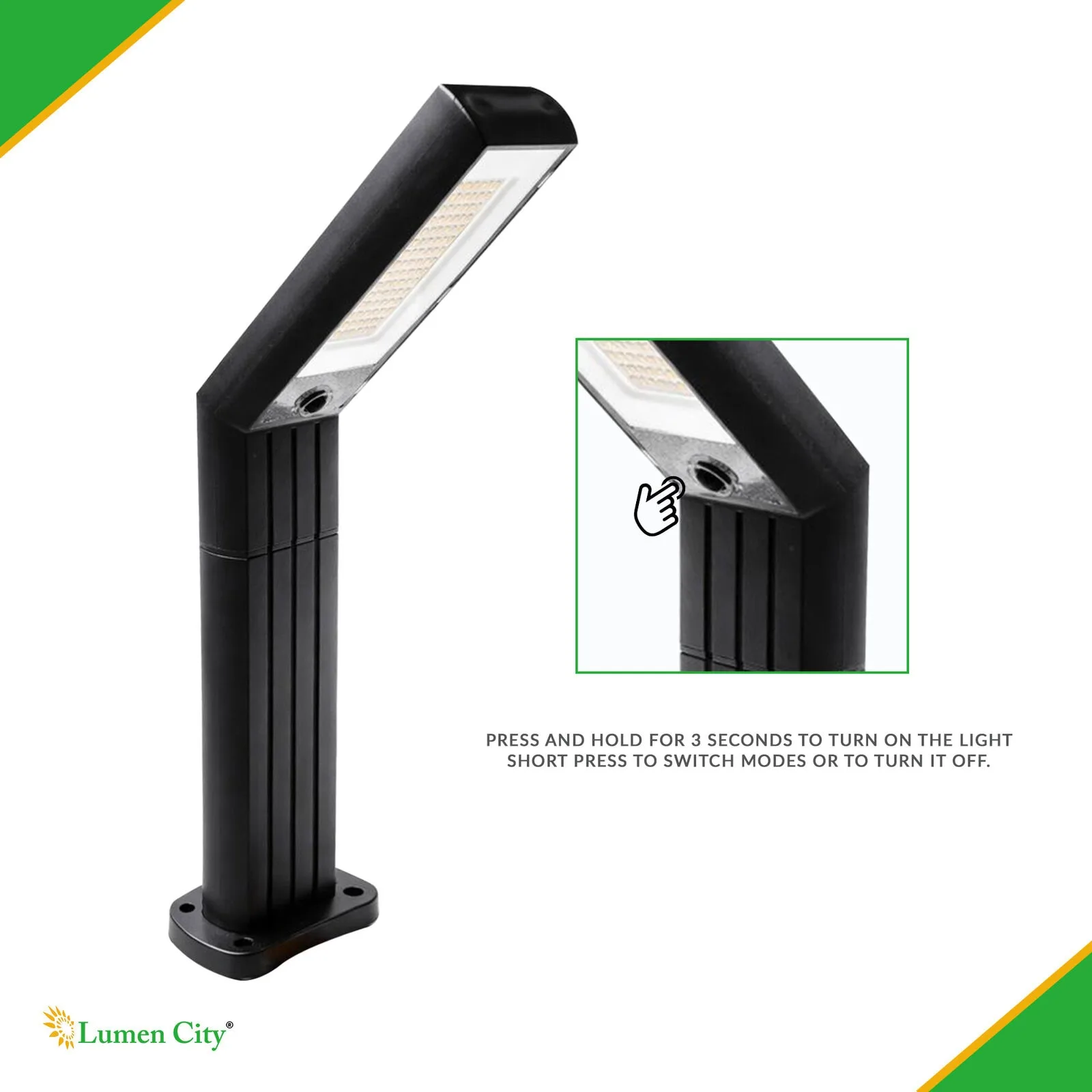 5W Solar Lawn Light – Expandable 700mm | Fixed-Spike | IP65 - Image 5