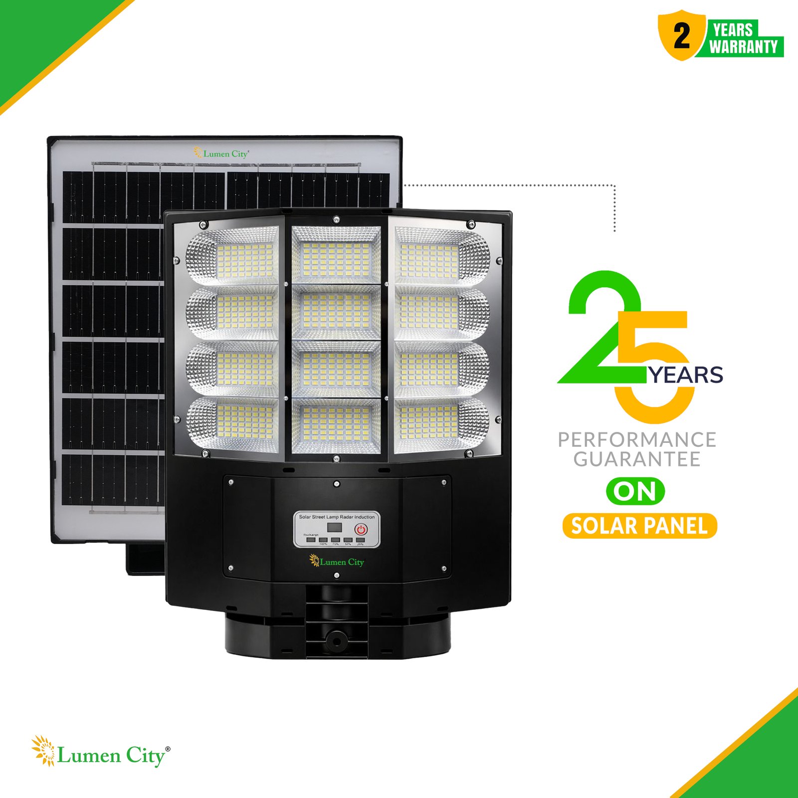 Solar Street Light 15W | Remote Control | 12 Hours Backup | 20000 mah Battery - Image 5