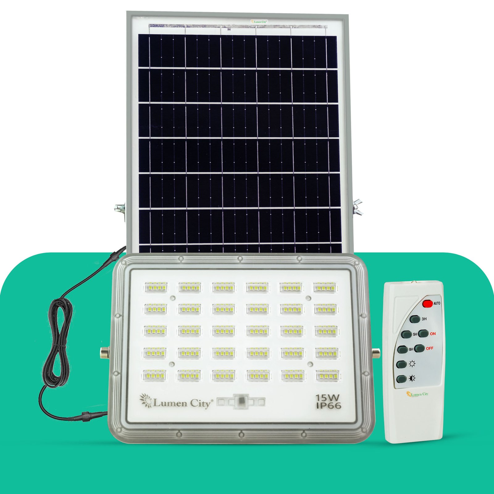 solar led flood light outdoor waterproof security light