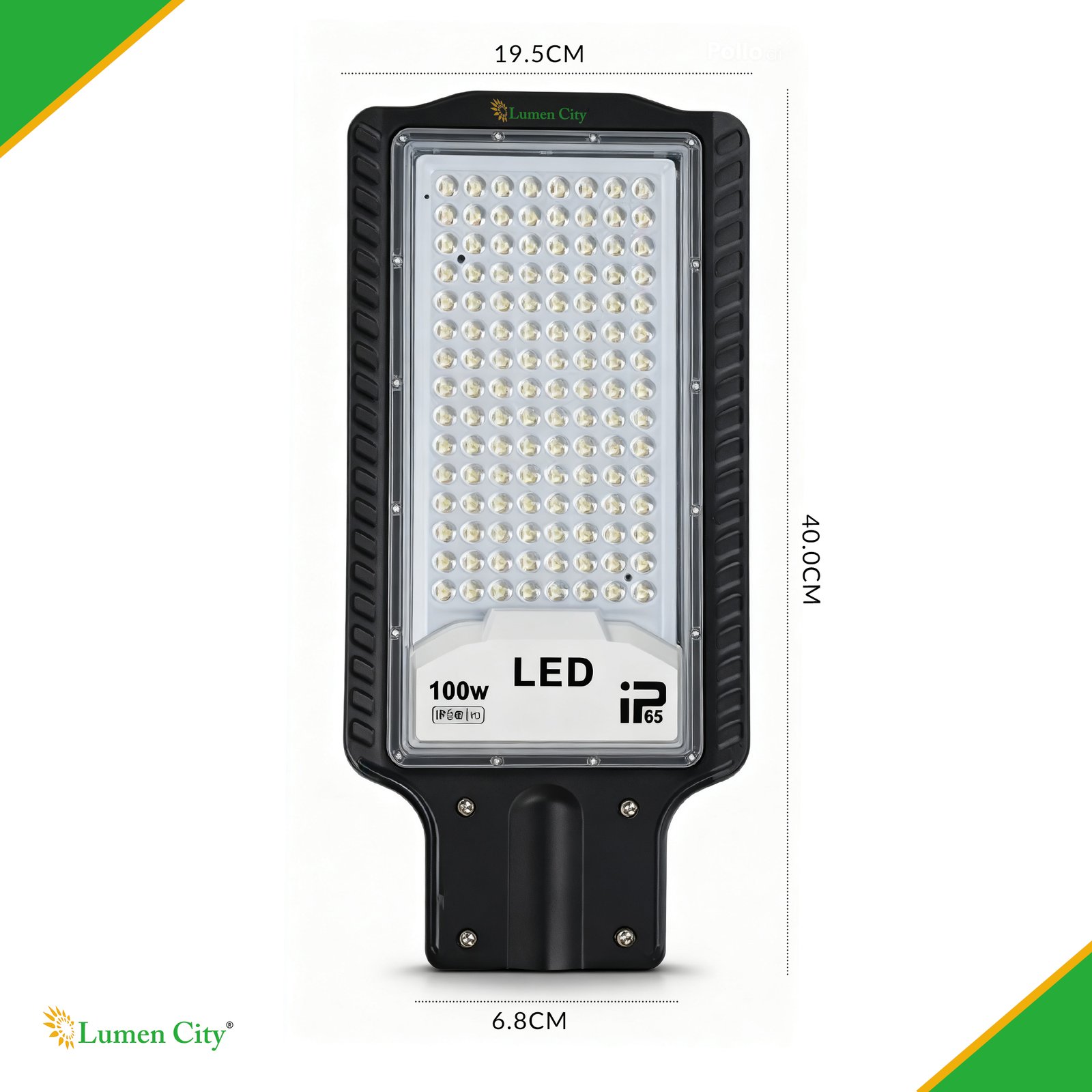 15W Solar Street Light – Adjustable Panel | 10Ah LiFePO4 | Remote Control - Image 2