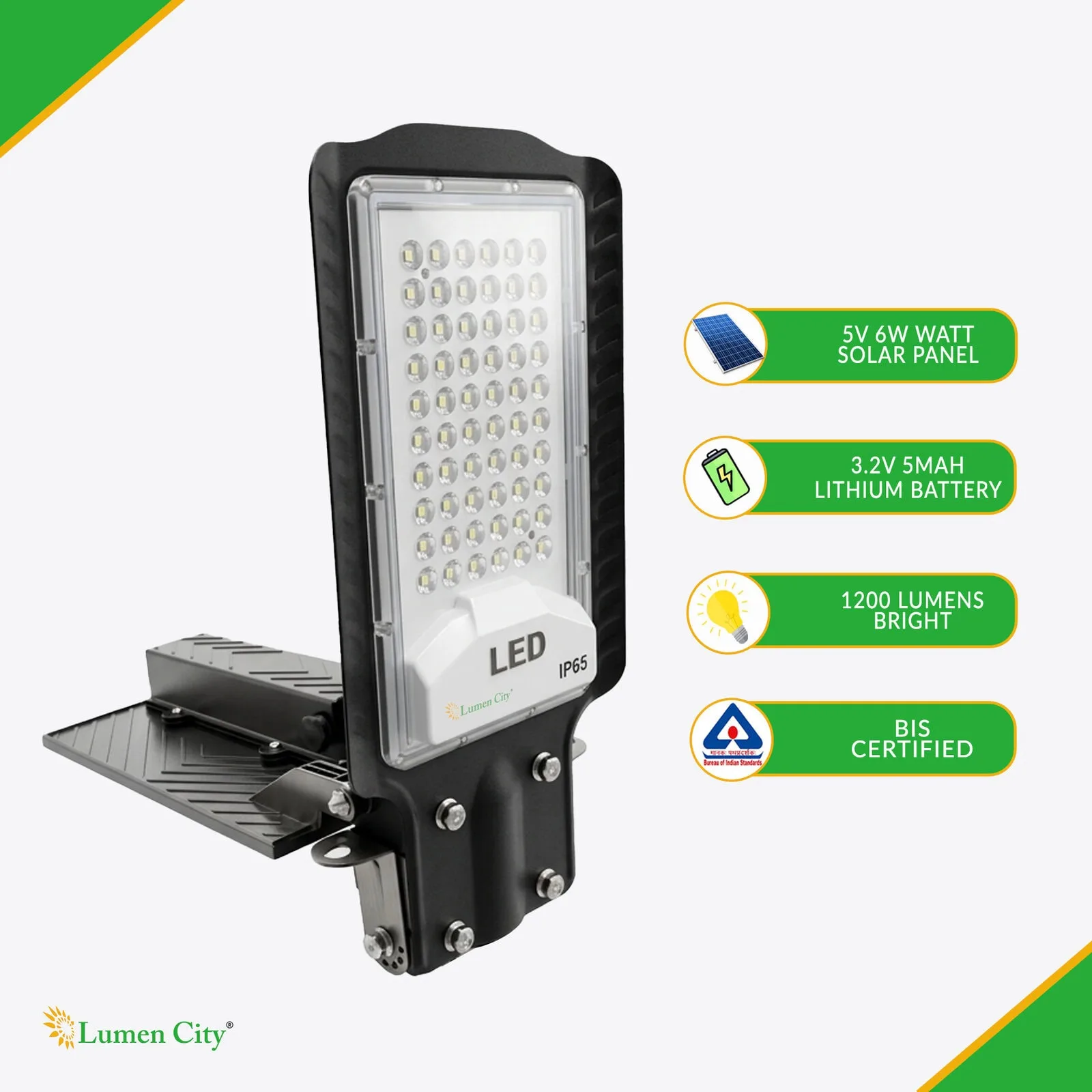 Solar Flex 5 Watt Solar Street Light - Image 2