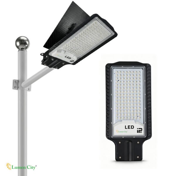 10W All-in-One Solar Street Light – Adjustable MONO Panel, 18Hr Backup, 10Ah LiFePO4, PIR Sensor, Colony Road India