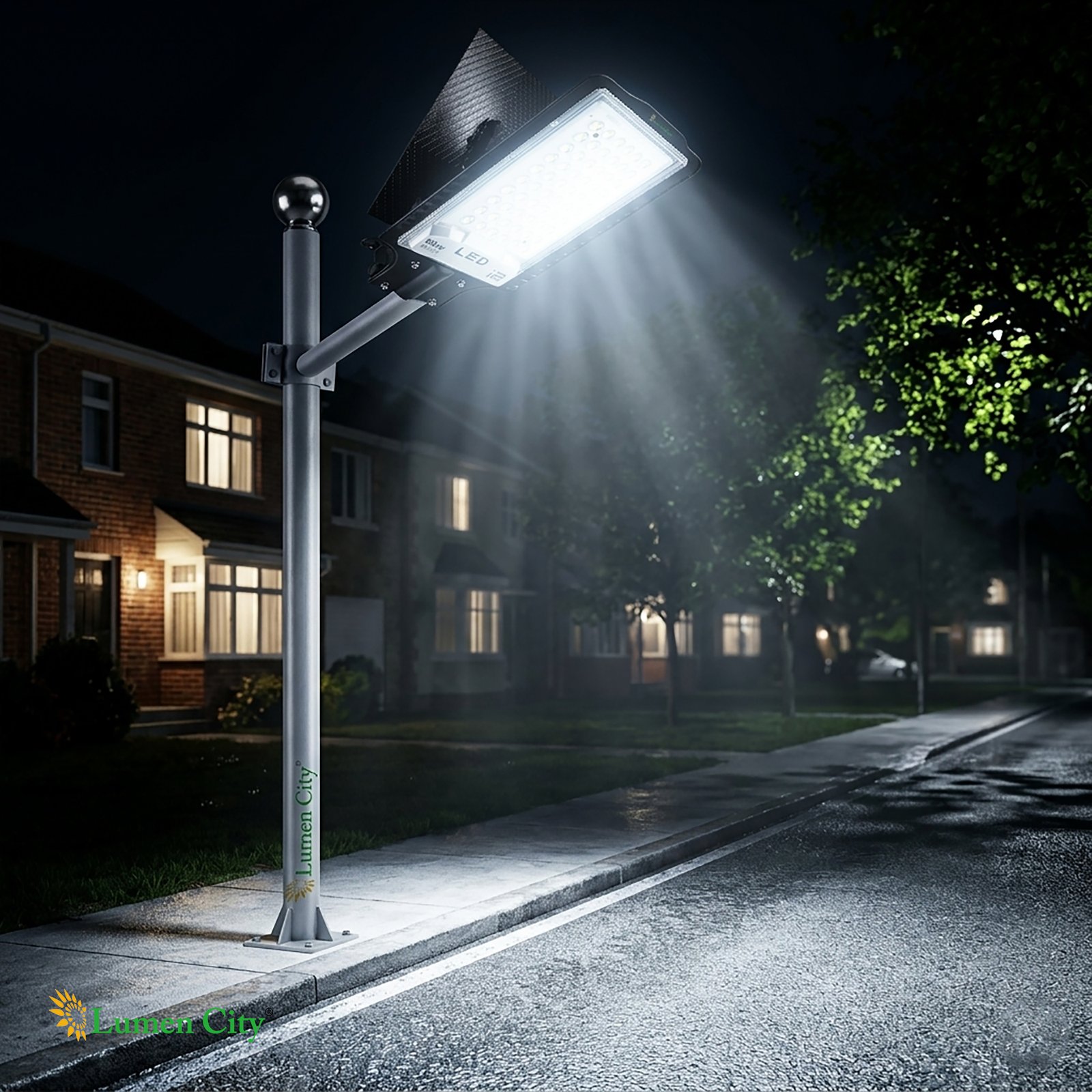 10W Solar Street Light – Adjustable Panel | LiFePO4 Battery | Remote Control - Image 8