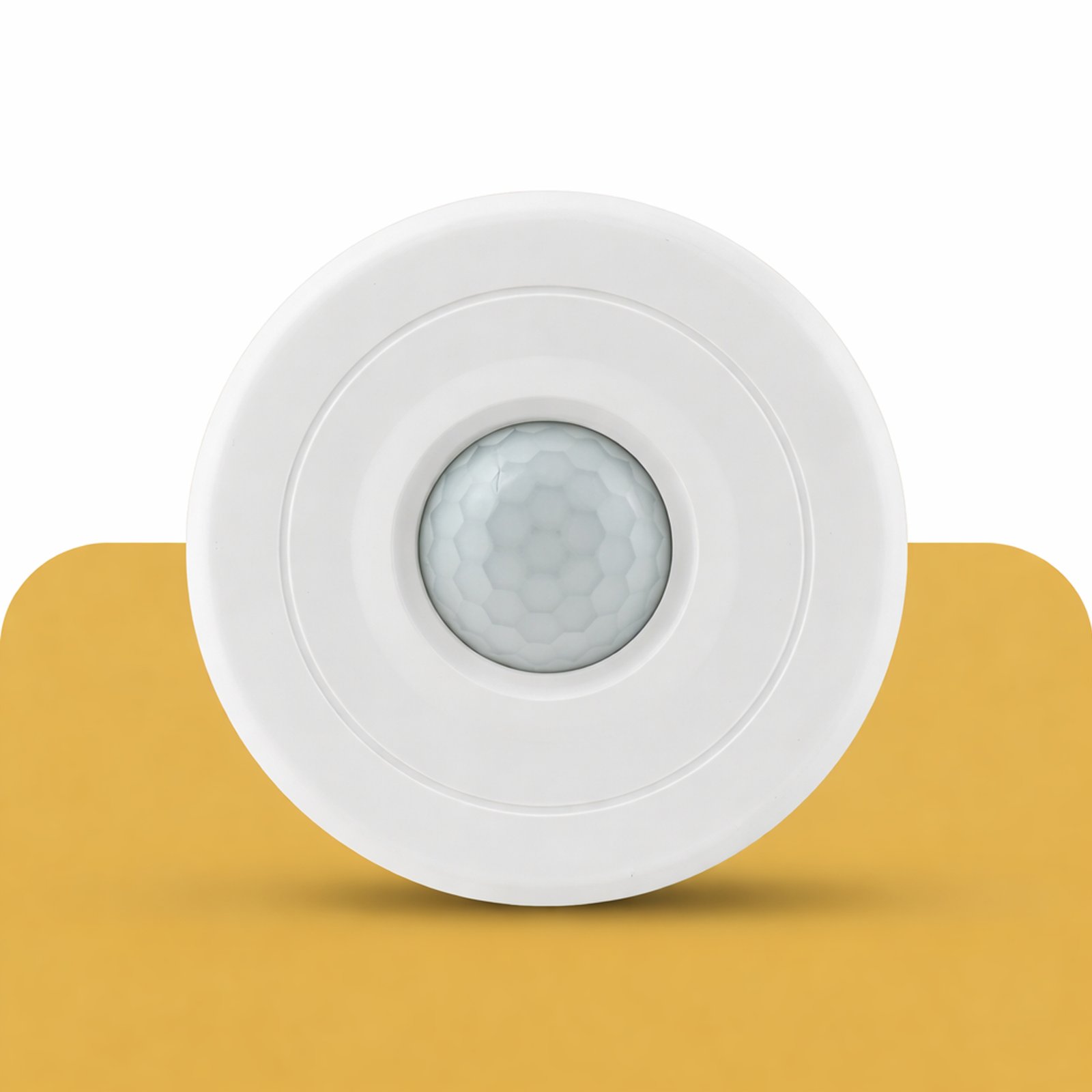 ceiling mounted PIR motion sensor for automatic light activation, energy saving occupancy sensor for indoor lighting systems