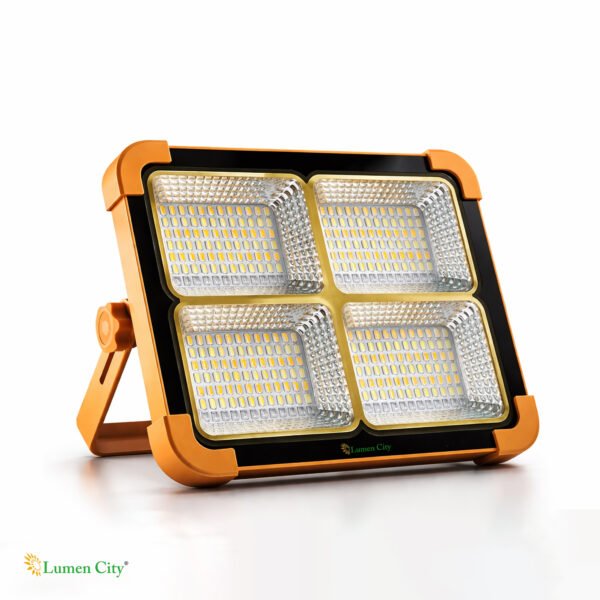 2W Solar Camp Emergency Light 4 Reflector – 288 Pcs 5730, 4800mAh, 8-12Hr, Type-C, IP65, Camping India