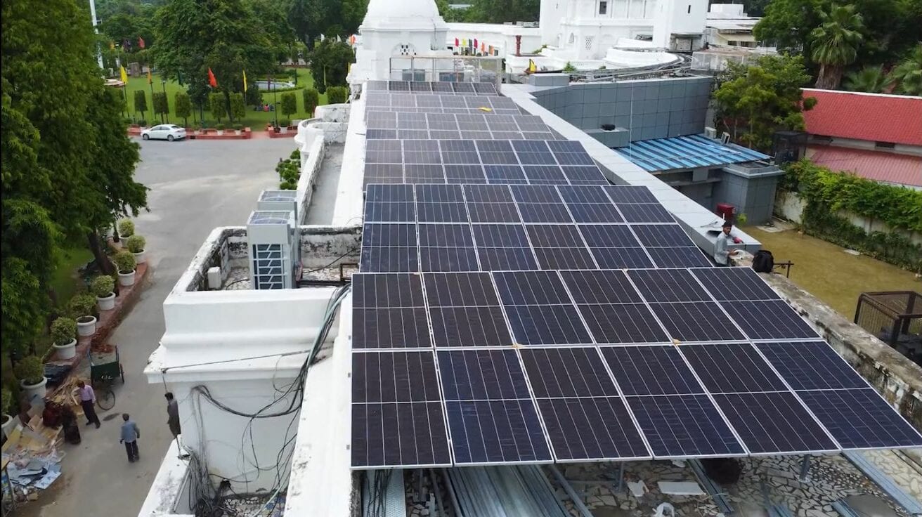 500 KW Solar Rooftop System at Delhi Vidhan Sabha