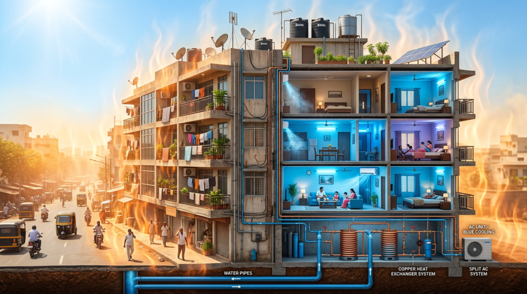 Geo Thermal Cooling For Apartments