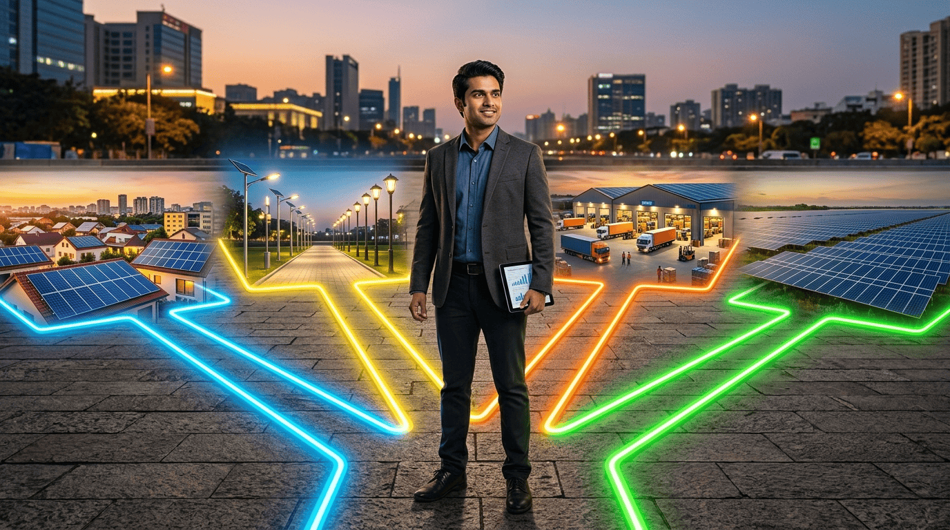 Solar Sector Startup Idea by Lumencity