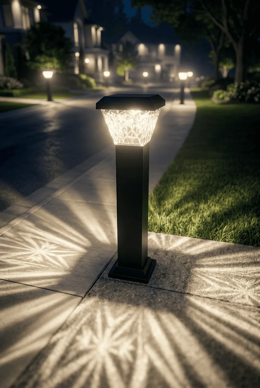 Solar garden lights mobile banner
