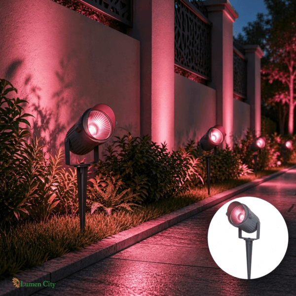 Garden Pink Spot Light