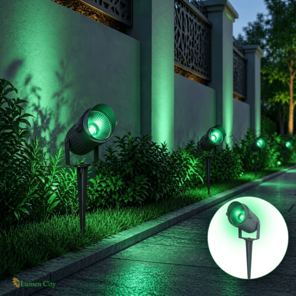 Green Garden Spot Light