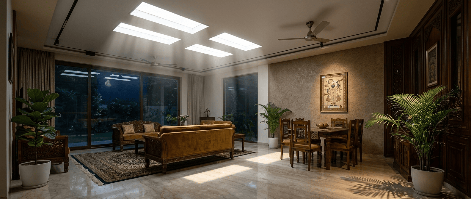 Indoor LED lighting for homes and offices