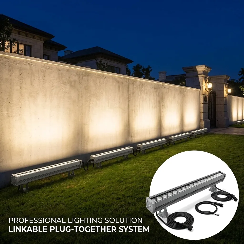 36W Linkable Wall Washer Light - Warm White