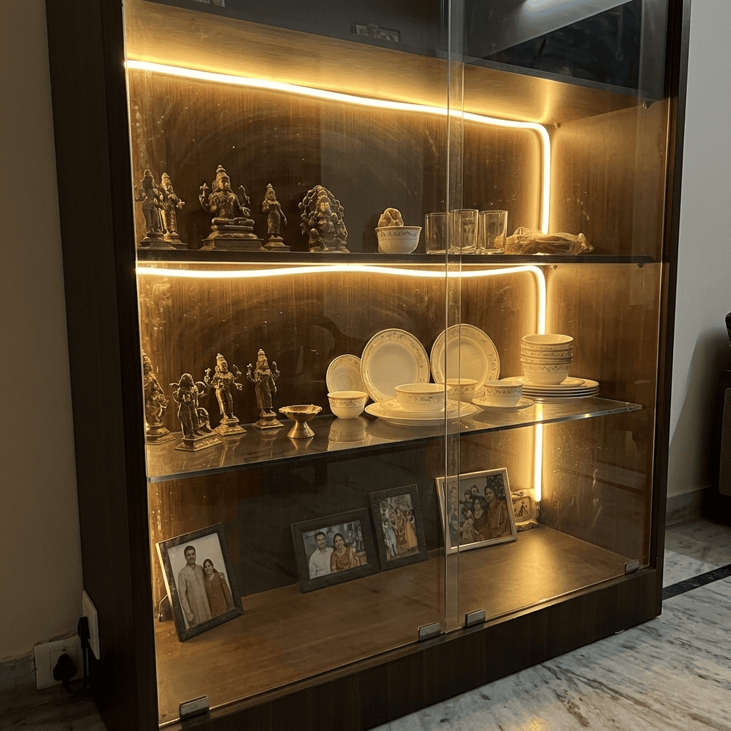 Home profile light installation