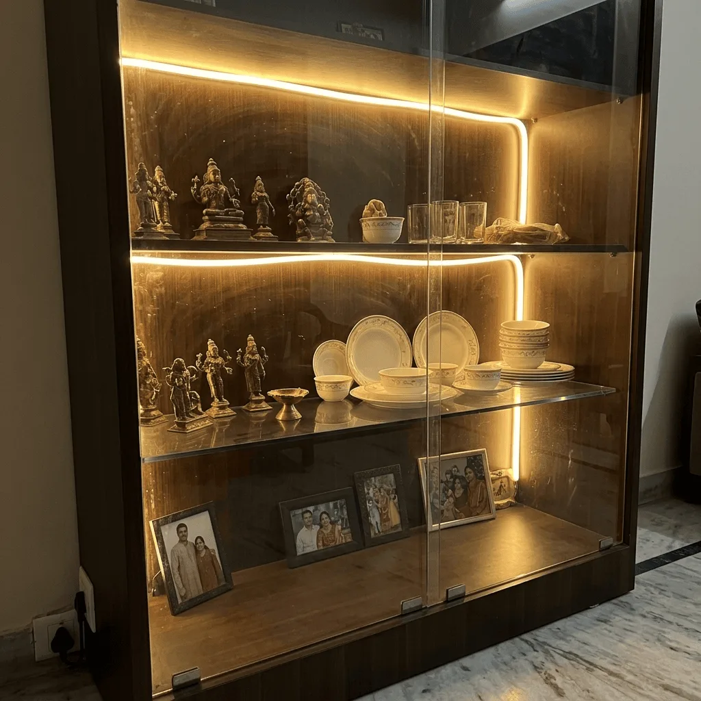 Home profile light installation