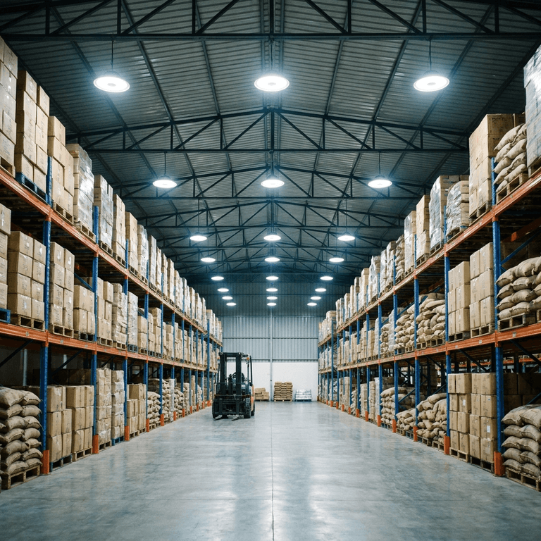 Warehouse factory and godown lighting guide